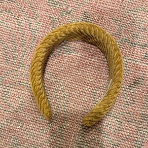 Loeffler Randall Textured Tan Headband